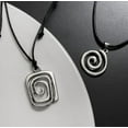 thumbnail image 2 of Y2k Star Swirl Rock Guitar Layered Spiral Necklace Goth Vintage Punk Y2k Jewelry for Men and Women, 2 of 5