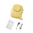 thumbnail image 1 of Matsuzay Ventilador de cuello, ventilador de refrigeración de mano recargable por USB, enfriador de escritorio colgante ajustable de bajo ruido para el Electrodomésticos Amarillo Matsuzay HA004018-03B, 1 of 1