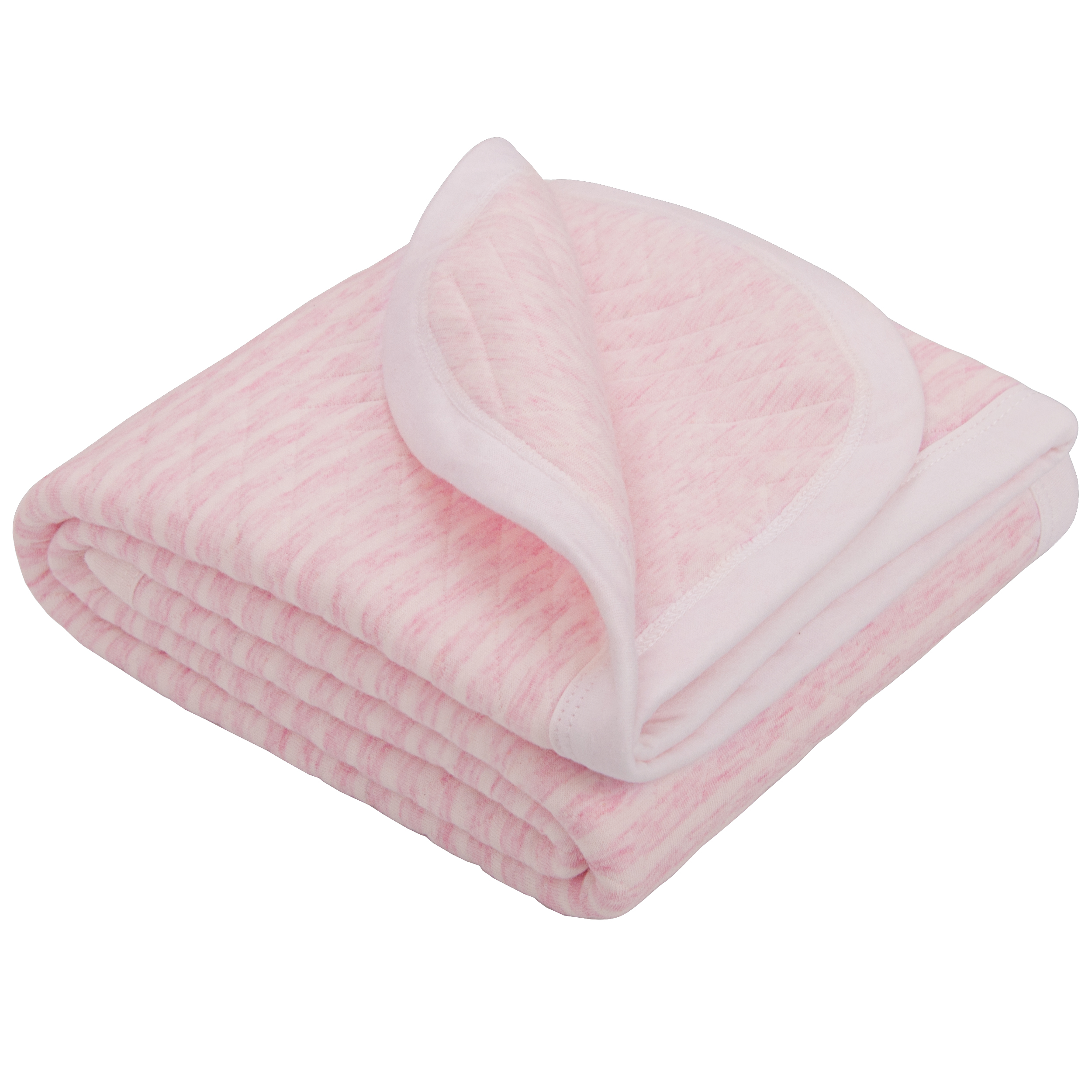 NTBAY Jersey Cotton Quilted Toddler Blanket, Breathable and Warm Baby