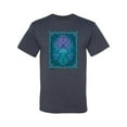 thumbnail image 2 of Wild Bobby, Neon Celtic Cross, Inspirational/Christian, Men Graphic Tees, Vintage Heather Navy, 2XL, 2 of 3