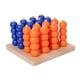thumbnail image 1 of Juego de mesa de madera, juguete de entrenamiento lógico, clásico, ligero, hecho a mano, juegos de mesa, juguetes de ingenio, juego de cuatro en raya, 1 of 9