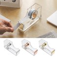 thumbnail image 1 of Tape Dispenser Durable Gift Wrapping Tape Cutter Versatile Acrylic Tape Holder for Home Office School, 1 of 7