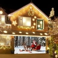 thumbnail image 3 of BotaniNest Garage Banner With Santa Snowman For Outdoor Garage Door Holiday Sign, 3 of 6