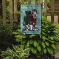 thumbnail image 2 of Carolines Treasures PPP3097GF French Bulldog Christmas PJs Flag Garden Size  Small multicolor, 2 of 3