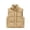 #A08-Khaki, variant on Abcomgle Girls Puffy Vests Size 10-12 Stand Collar Sleeveless Vest Jacket for Girls Lightweight Zip Up Padded Kids Vest Winter Fashion Quilted Vest Waistcoat