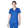 thumbnail image 4 of Adar Pro Scrubs For Women - Tailored Peplum Scrub Top, 4 of 7