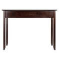 thumbnail image 5 of Winsome Burke 3-Drawer Transitional Solid Wood Writing Desk in Coffee, 5 of 10