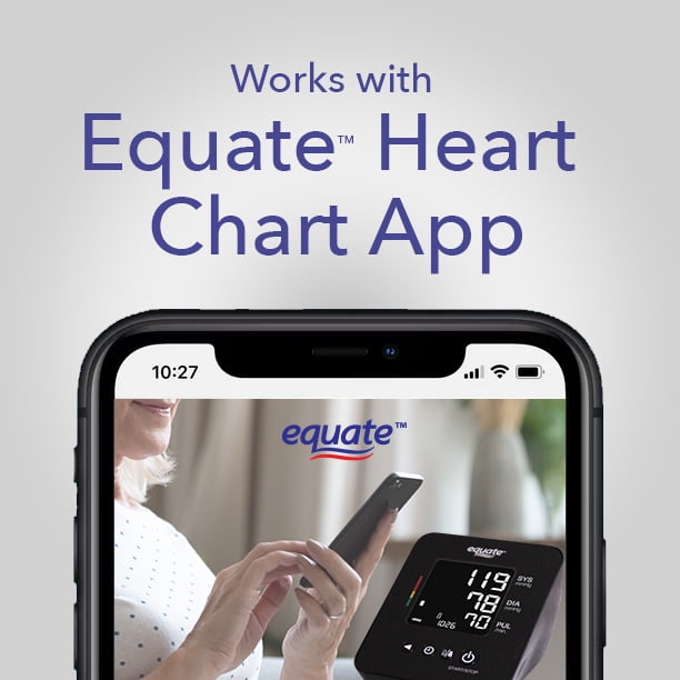 Equate 6000 Series Upper Arm Blood Pressure Monitor – Doctor's