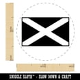 thumbnail image 2 of Scotland Flag Self-Inking Rubber Stamp Ink Stamper - Fuchsia Ink - Medium 1 Inch, 2 of 7