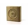 thumbnail image 3 of 1" x 3-1/2" x 3-1/2" Poplar Rosette Bullseye Paint Grade Plinth Blocks (2), 3 of 4
