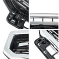 thumbnail image 5 of SHZAITOR Satin Aluminum and Black Grille Replacement for 2020-2022 Duty F-250 F-350 Ford, 5 of 6