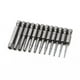 thumbnail image 1 of 12PCS 1/4" Hex Bits Driver Tamper Proof Security Drill Magnetic Bit Set Torx Screwdriver Flat Head F1FC High Quality 50mm Gong Bohan LED, 1 of 2