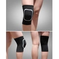 thumbnail image 4 of Zhuge Kneepads Cotton Volleyball Tennis 1 Pair-Women Pole Dance Yoga Knee Protector Guards for Athletic Use Adult Cycling Gym Workout Exercise Skating Knee Brace Support With Sponge (Black, S), 4 of 4