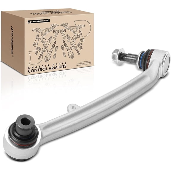 A-Premium Front Left Rearward Lower Control Arm, with Ball Joint & Bushing, Compatible with BMW 1 Series M 2011, M3 2008-2013