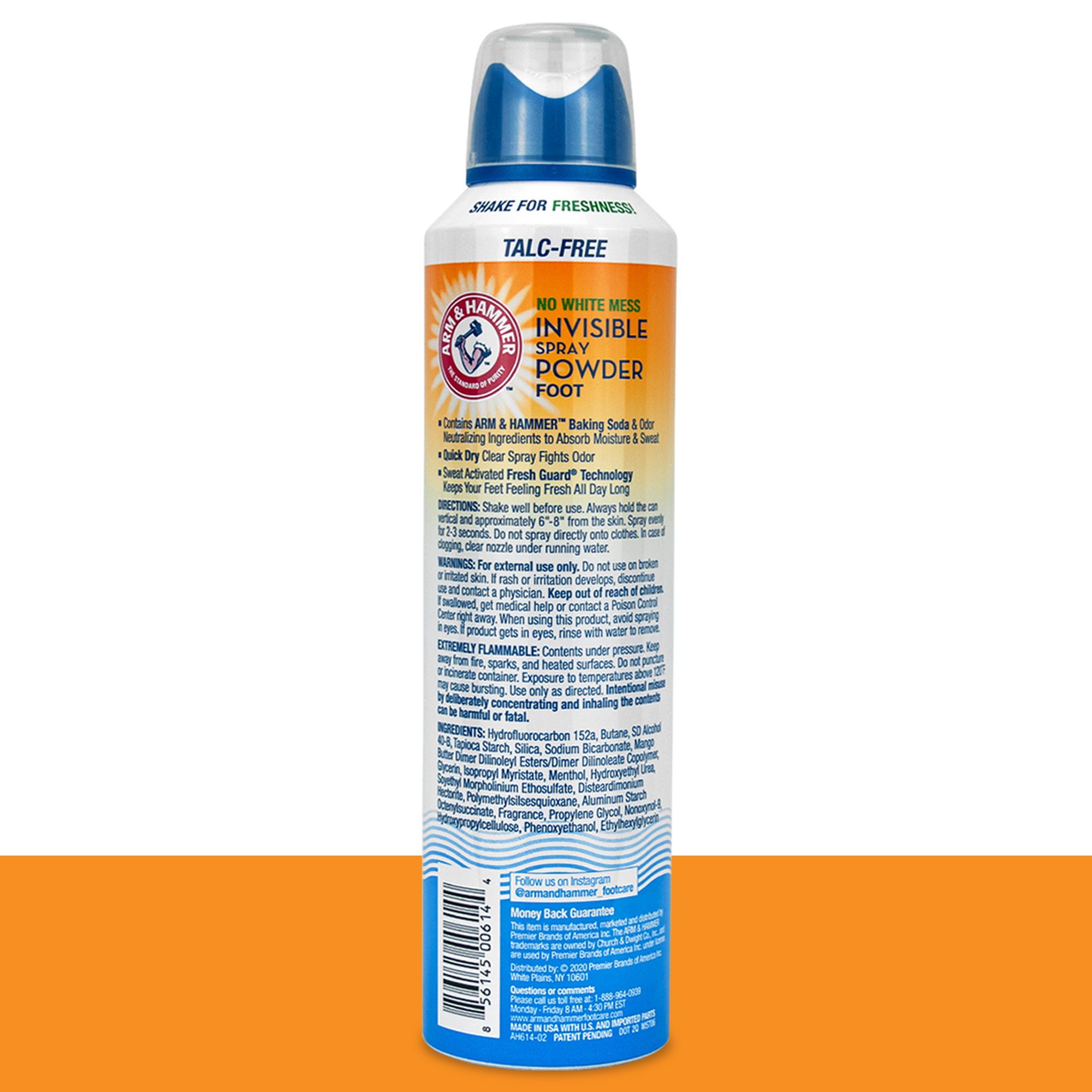 Arm & Hammer Invisible Spray Foot Powder - image 4 of 14