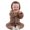 Khaki, variant on Esho Newborn Baby Boys Girls Fleece Hooded Romper Jumpsuit Infant Winter Warm Bodysuit Outfits Clothes