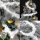 thumbnail image 4 of Boa de plumas blancas Rashion para árbol de Navidad, 5 unidades x 2 m, cinta de boa, 4 of 4