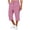 Pink, variant on CHUMUD Men's Cotton Shorts Relaxed Fit Loose Drawstring Elastic Waist Baggy Capris Summer Casual with Pockets Outdoor