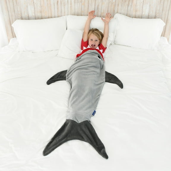Shark Blankie Tail for Kids by Your Zone