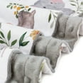 thumbnail image 3 of BORITAR Baby Blanket for Boys Girls Super Soft Double Layer Minky with Dotted Backing, Lovely Grey Elephant Animal Design Blanket for Toddler Newborn 30 x 40 Inch(75x100cm), 3 of 6