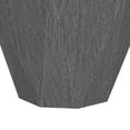 thumbnail image 2 of Mesa auxiliar Benzara Cinti geométrica de madera de mango gris 50cm, 2 of 4