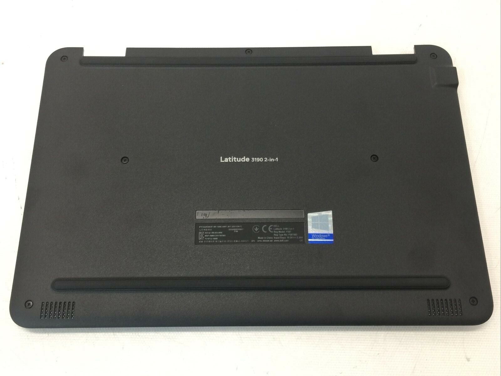 Genuine Dell Latitude 3190 2in1 Laptop Bottom Base Case Cover RCVGC