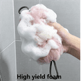 thumbnail image 6 of CasaVibe Loofah Set 6-Piece - 4x80g Dual-Segment Loofah Bath Sponge Scrubbers + 2x50g Soft Sponge, PET Mesh for Lathering, Exfoliating & Quick-Drying, 6 of 8