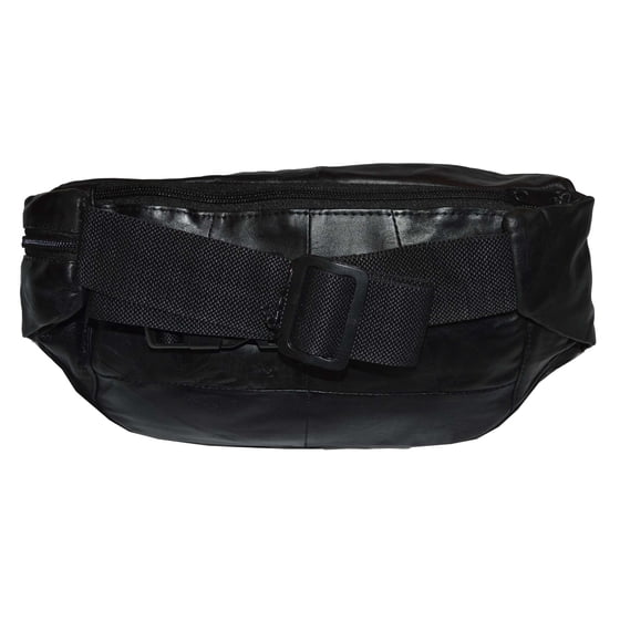 Leatherboss Fanny Pack with Water bottle holder by Leatherboss