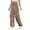 Khaki, variant on Women's Cargo Sweatpants Womens Grey Sweatpants Lounge Sweatpants with Pockets Pull on Pants Women Jogger