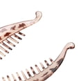 thumbnail image 4 of 2 piezas de cabellero de cola de garra pinza de pinza de cabellero de moda para mujer broche de cabellero Hugo Peine Clip para el cabello Barrette, 4 of 10