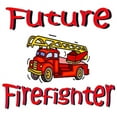 thumbnail image 2 of CafePress - Future Firefighter Infant Bodysuit - Baby Light Bodysuit, Size Newborn - 24 Months, 2 of 4