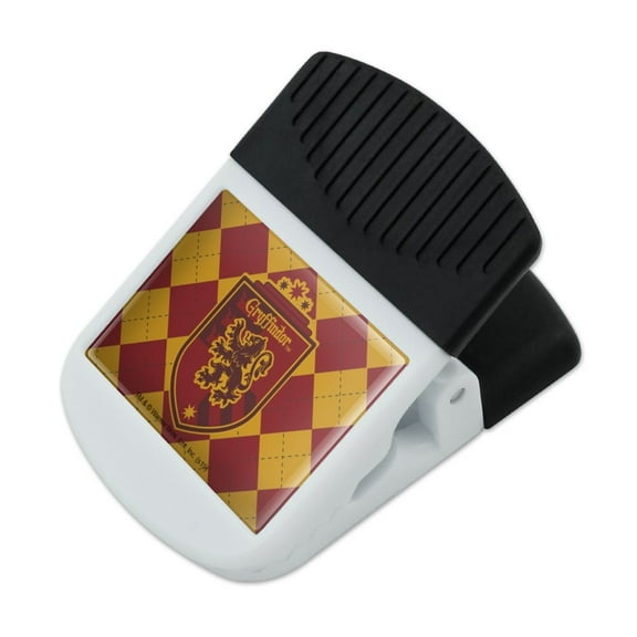 Harry Potter Gryffindor Plaid Sigil Refrigerator Fridge Magnet Magnetic Hanging Hook Note Snack Clip