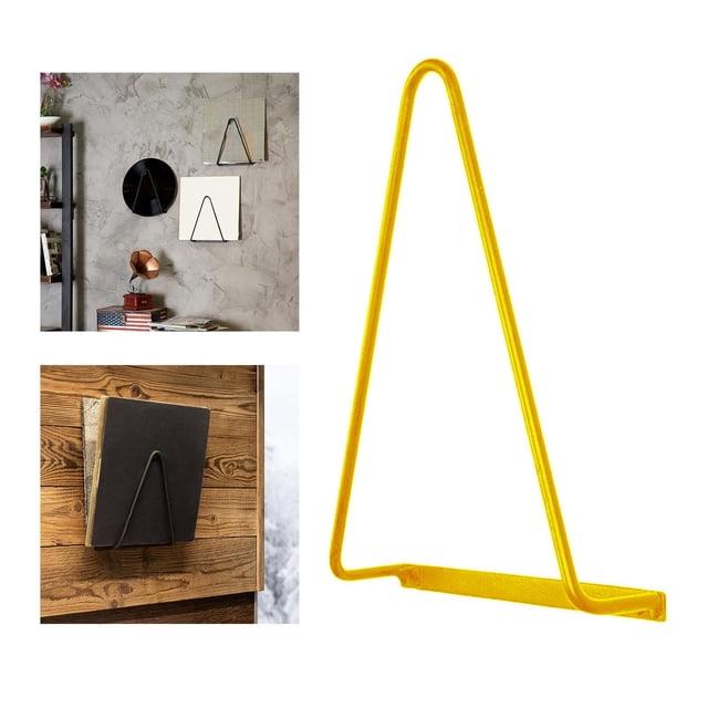 Almacenamiento de Registros, Soporte para Tocadiscos, Soporte para Registros, Montaje en Pared para Registros, Visualización de Registros en La dorado Macarena Soporte montado en la pared