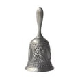 thumbnail image 2 of JeashCHAT Retro Metal Tone Copper School Dinner Shop Hand Bell Tea Bell Hand Held, 2 of 3