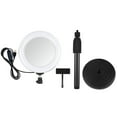 thumbnail image 4 of Mistaha 7.9 Inch Curved Surface Ring Light Dimmable USB Charge with Mirror Phone Holder Selfie, 4 of 8