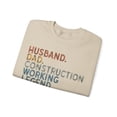 thumbnail image 3 of Construction Worker Sweatshirt Gifts Crew Neck Shirt Long Sleeve Unisex, 3 of 5