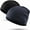 Black, variant on 2 Pack - Running Cap, Skull Caps Fashion Breathable Slouchy Beanie Bicycle Cycling Sport Caps for Men Women Summer