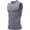 Grey-a1, variant on V Boost V2.0 Compression Shaping Shirt Tank Men Feel the Power of Confidence, Energy & Strength