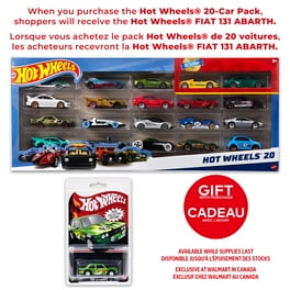 Hot Wheels Set of 20 Toy Sports & Race Cars in 1:64 Scale