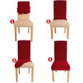 thumbnail image 6 of 1pcs Wedding Party Dining Room Stretchy Removable Washable Seat Chair Cover Protector, 6 of 7