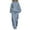 Gray, variant on Casual Pure Color Set Women's Loose Long Sleeve Long Pants Two-Piece Set Comfortable Drawstring Tracksuits Set Women Roupas Feminina Conjuntos