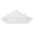 thumbnail image 2 of Icon Skylight 01868 4 Inch High Bubble Type Dome; Neo Angle; For 28 Inch Length x 10 Inch Width Opening; 32 Inch Length x 13 Inch Width Flange; Clear; Polycarbonate; Without Blind; Single, 2 of 4