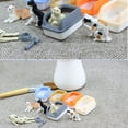 thumbnail image 4 of Usmixi Miniature Cats Litter Box Set with Shovel 1/12 Scale Accessories In Assorted Colors Reduced Price, 4 of 5