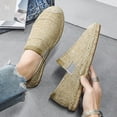 thumbnail image 6 of Men's Casual Shoes Trendy Breathable Linen Sneakers Stylish Espadrille Fisherman Footwear For Everyday Wear Best Shoes For Men, 6 of 8