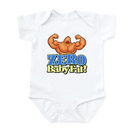 

CafePress - ZERO Baby FAT! Infant Bodysuit - Baby Light Bodysuit Size Newborn - 24 Months