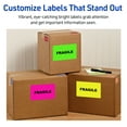 thumbnail image 4 of Avery Shipping Labels, , Neon Magenta, 200 Total (5948), 4 of 8