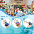 thumbnail image 3 of Paquete de 20 galletas de papel Confetti Streamer, color azul ZLY, que no ensucian, 3 of 6
