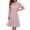 Purple, variant on Kezqiaxn House Dress for Women Fashion Ruffle Long Sleeve V-Neck Loose Casual Nightgown Women's Sleepwear Plus Size Nightgowns Purple L
