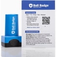 thumbnail image 2 of Ball Badge - Golf Ball Stamp, Self-Inking Golf Ball Stamper, Golf Ball Marker, Reusable Golf Ball Marking Tool to Identify Golf Balls, Reusable Ink Stamp for Golf Balls (Birdie Juice), 2 of 7
