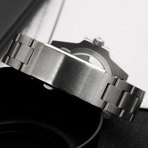 Watch Buckle Fold Safety Milled Clasp Replacement Stainless Steel Watchband Clasp 18mm Walmart en linea